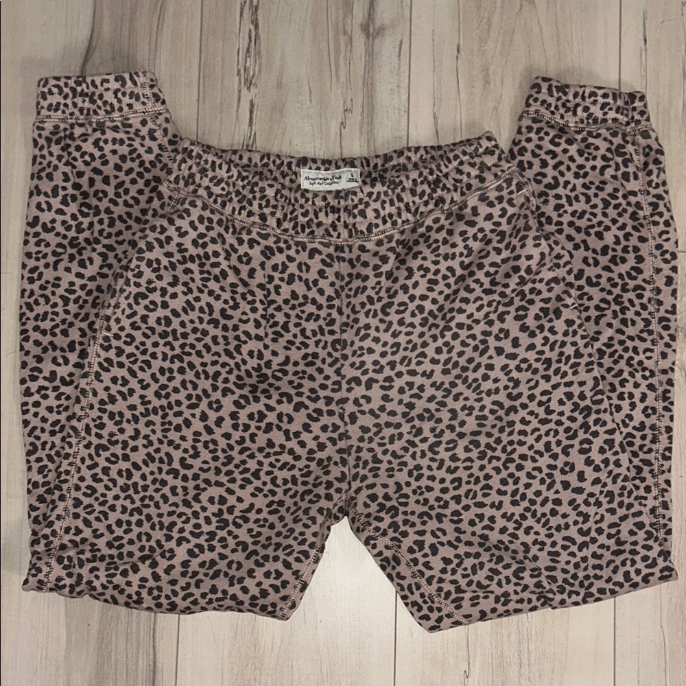 Abercrombie & Fitch Animal Print Pants